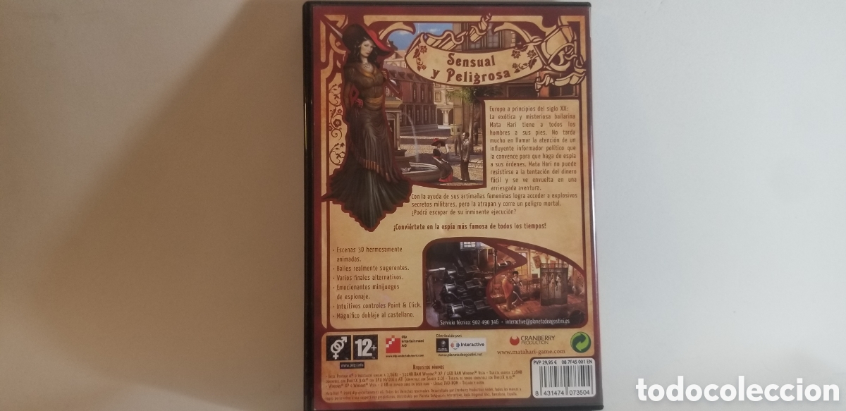 Videojuegos y consolas: MATA HARI PC - Foto 3