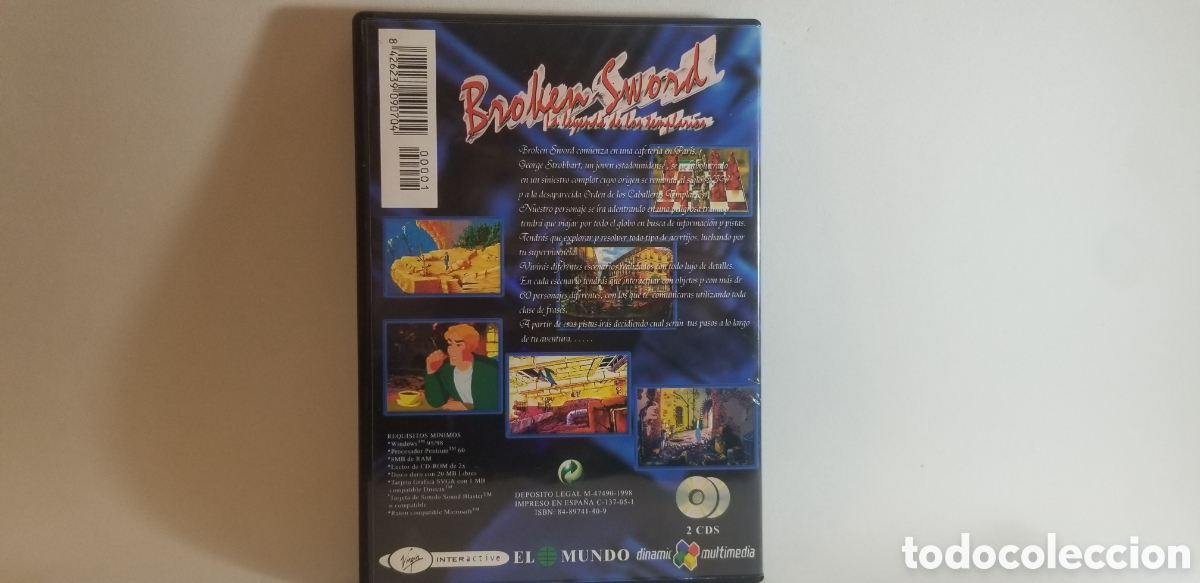 Videojuegos y consolas: BROKEN SWORD PC - Foto 3