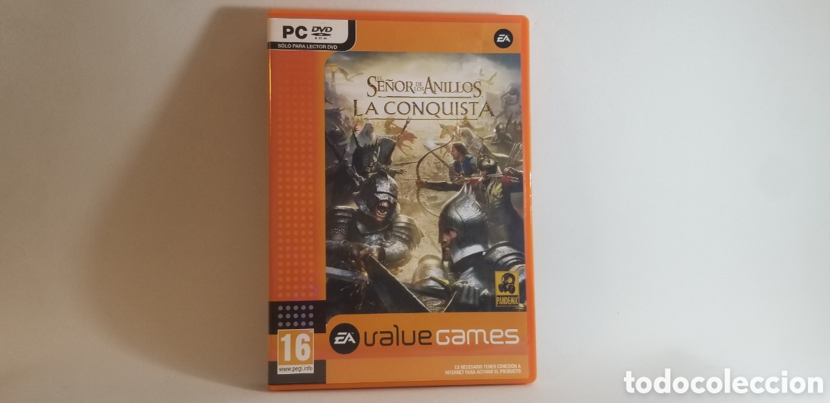 Videojuegos y consolas: EL SE&Ntilde;OR DE LOS ANILLOS la conquista PC - Foto 1
