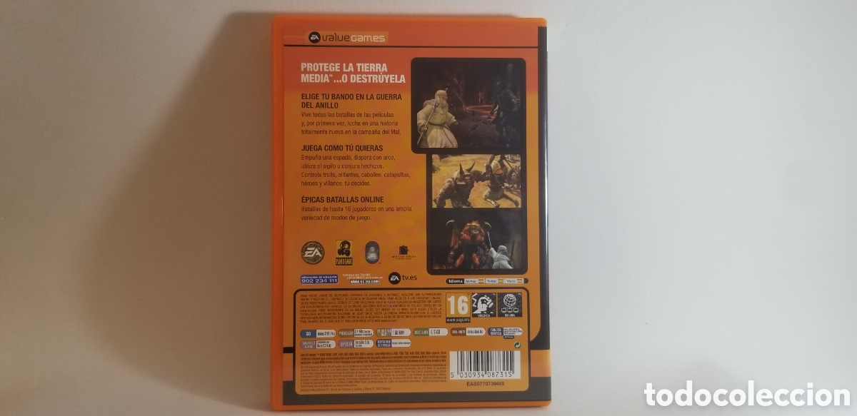 Videojuegos y consolas: EL SE&Ntilde;OR DE LOS ANILLOS la conquista PC - Foto 3
