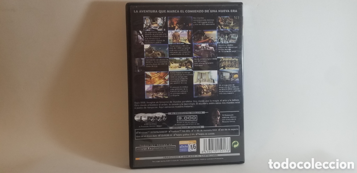 Videojuegos y consolas: THE LONGEST JOURNEY PC - Foto 2