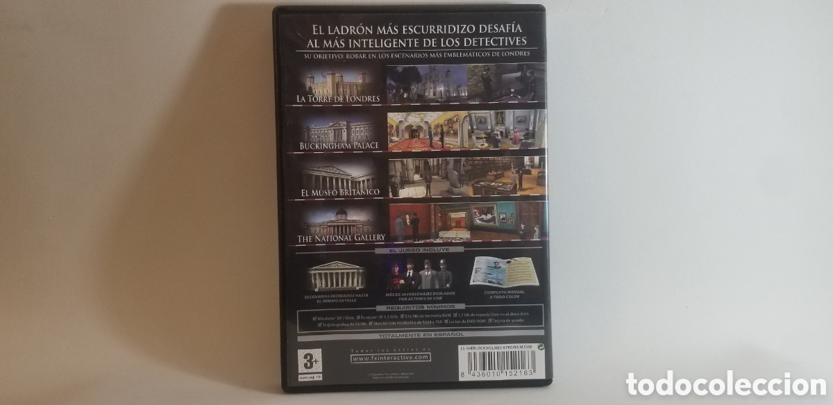 Videojuegos y consolas: SHERLOCK HOLMES y el rey de los ladrones PC - Foto 2
