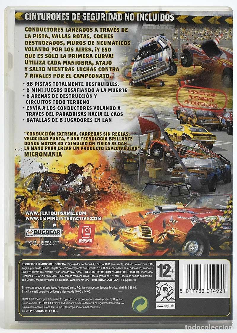 Videojuegos y consolas: Flat Out. PC - Foto 2