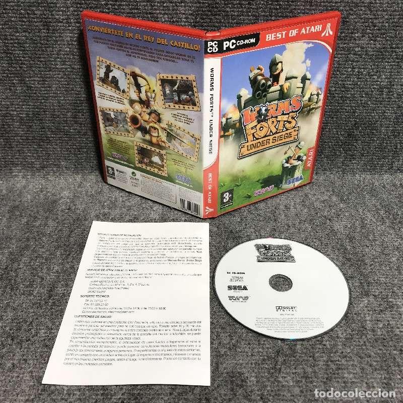 Videojuegos y consolas: WORMS FORTS UNDER SIEGE PC - Foto 1