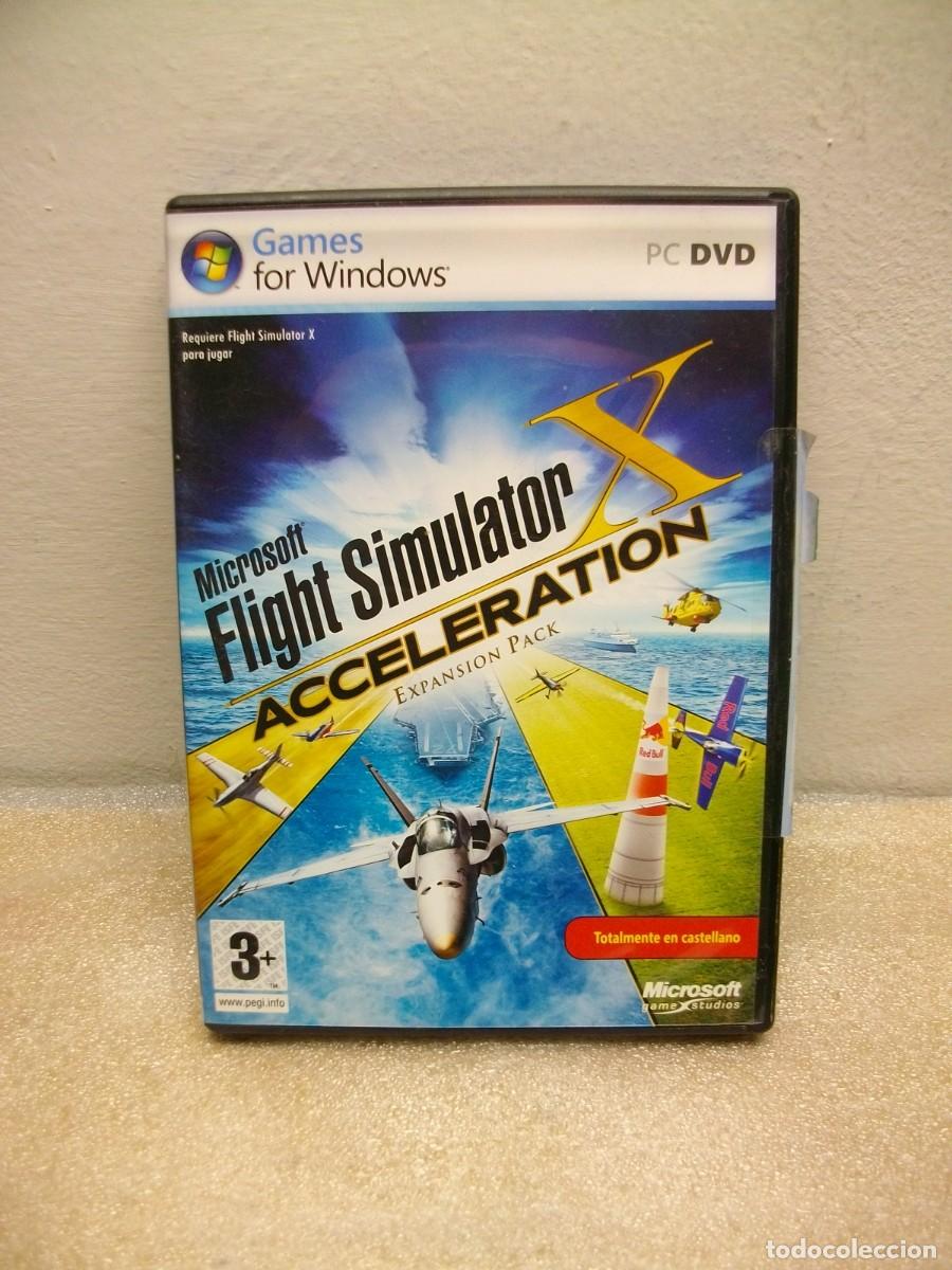 Videojuegos y consolas: Flight Simulator X Acceleration -PACK DE EXPANSION JUEGO de PC - Foto 1