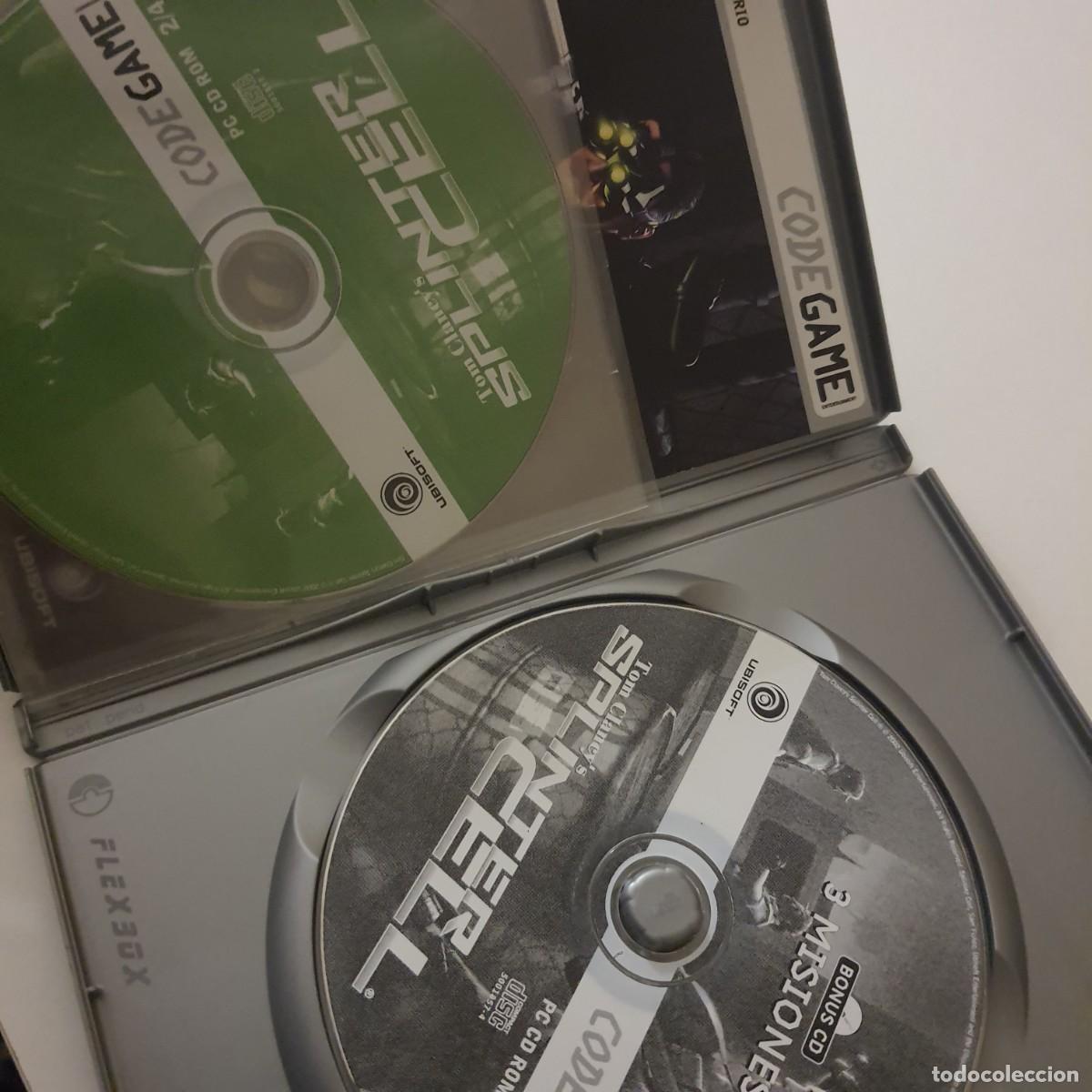 Videojuegos y consolas: RETRO - Lote CODE GAME - Tom Clancys Splinter Cell + Beyond Good & Evil - Foto 2