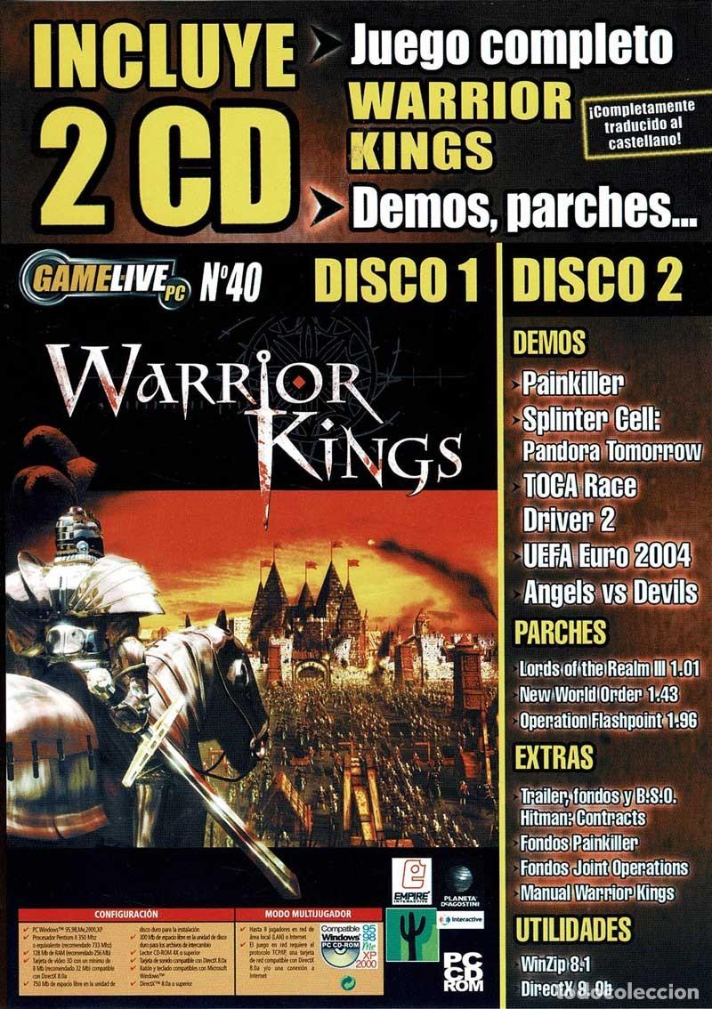 Videojuegos y consolas: Warrior Kings. Juego completo. PC - Foto 1