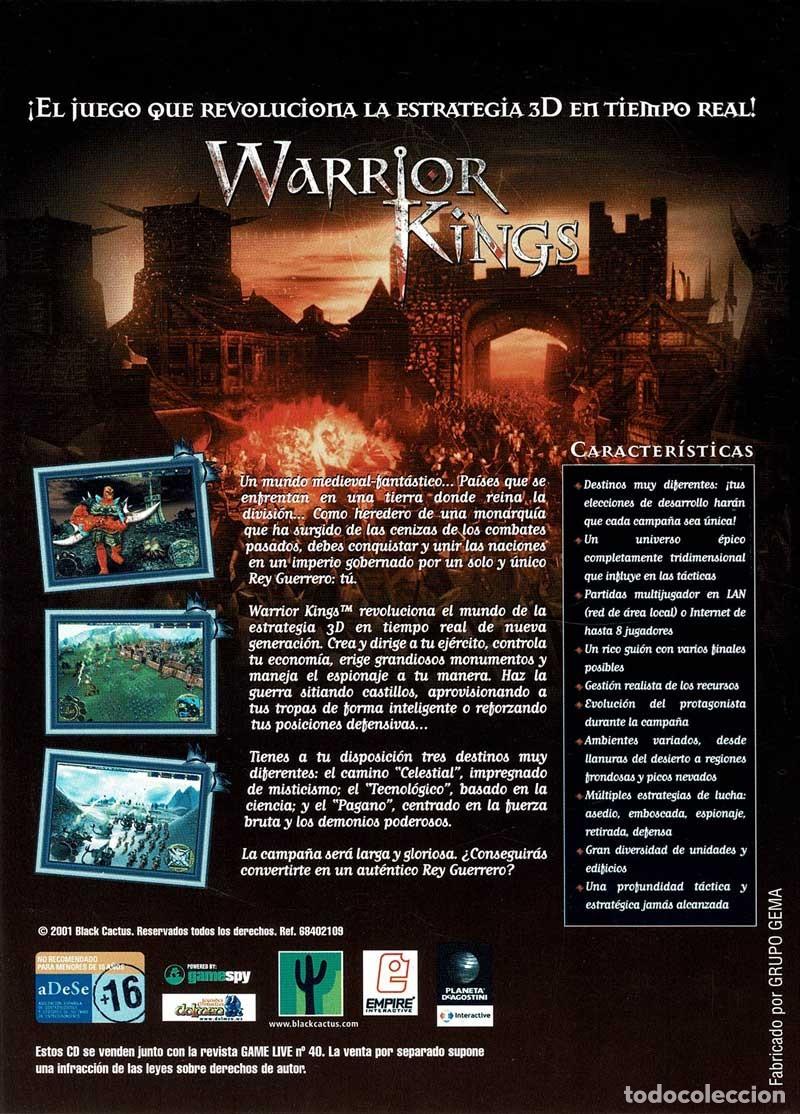 Videojuegos y consolas: Warrior Kings. Juego completo. PC - Foto 2