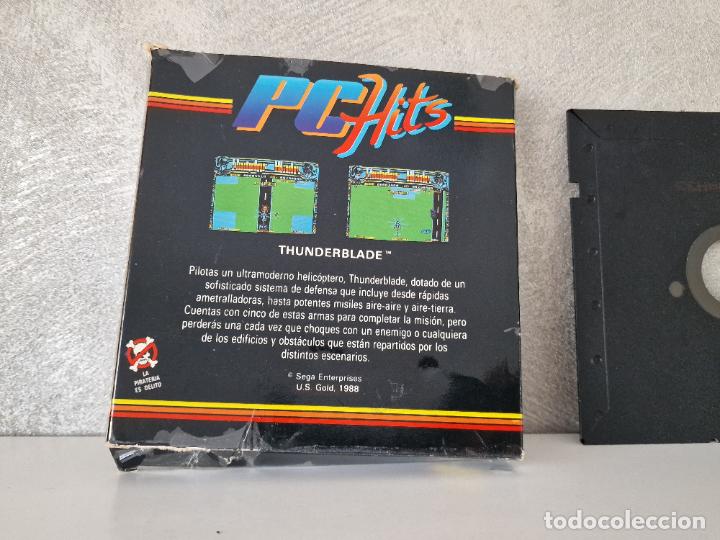 Videojuegos y consolas: THUNDERBLADE JUEGO PC 5 1/4 - Foto 4