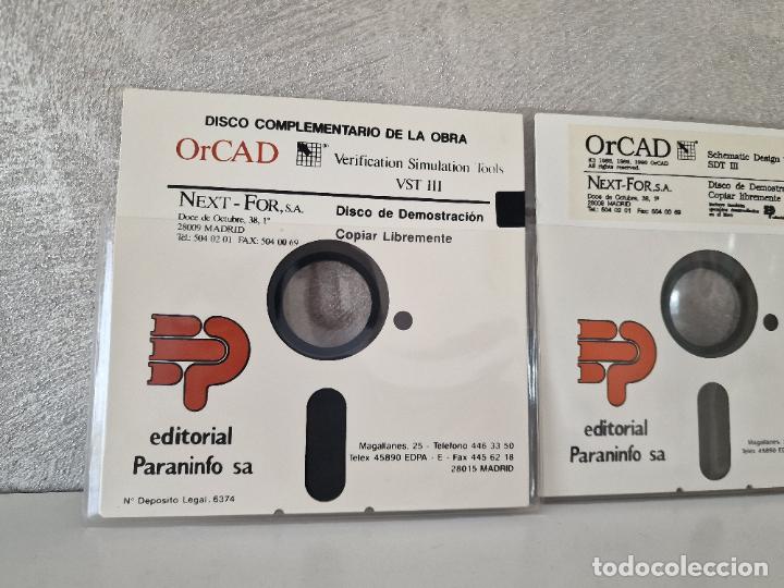 Videojuegos y consolas: DISCOS 5 1/4 PROGRAMA ORCAD PC - Foto 2