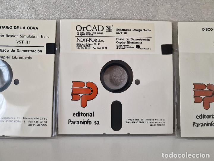 Videojuegos y consolas: DISCOS 5 1/4 PROGRAMA ORCAD PC - Foto 3