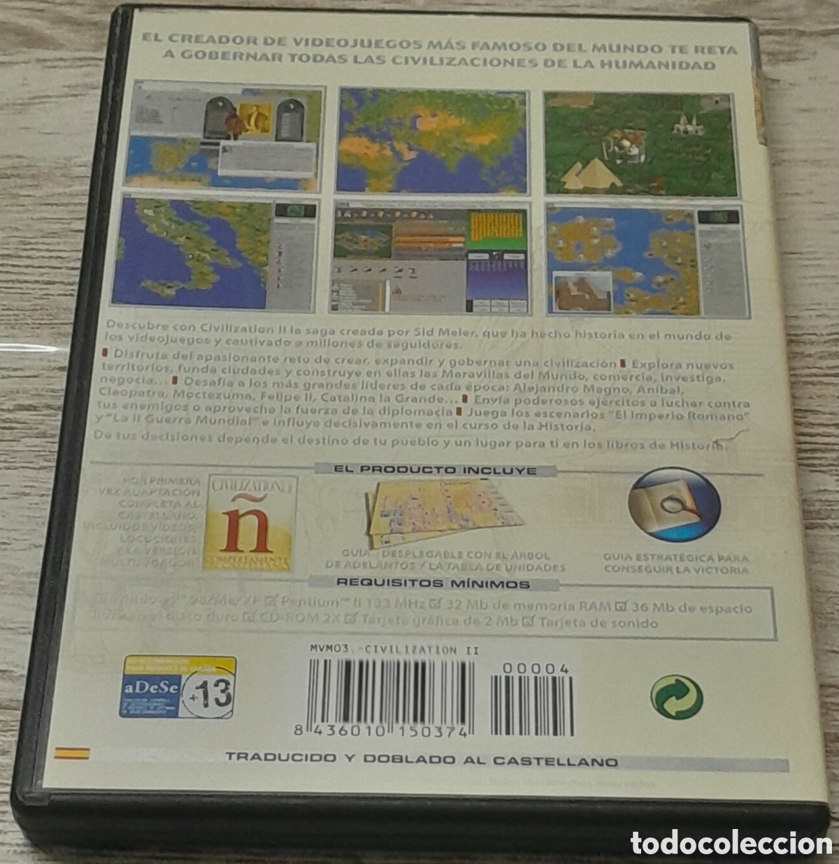 Videojuegos y consolas: CIVILIZATION II - Foto 2