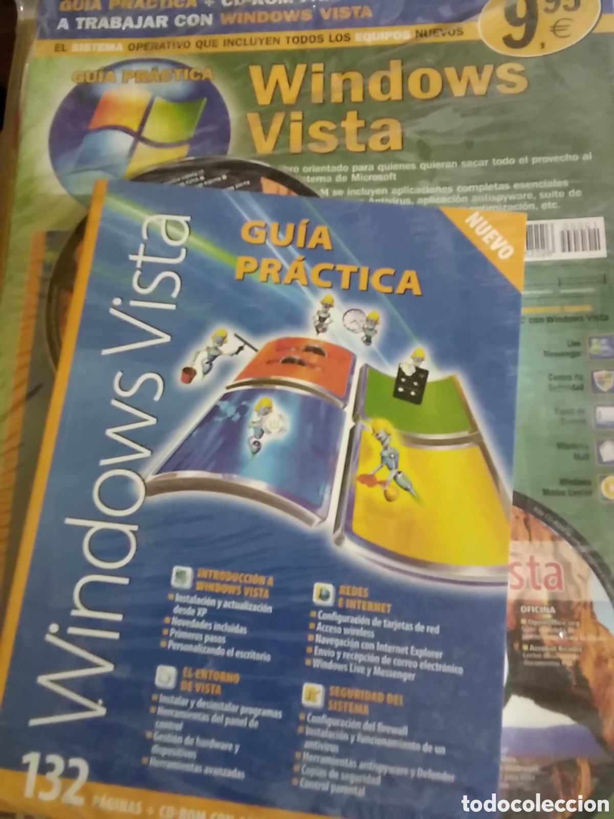 Videojuegos y consolas: Windows vista gu&iacute;a practica libro y cd incluidos - Foto 1