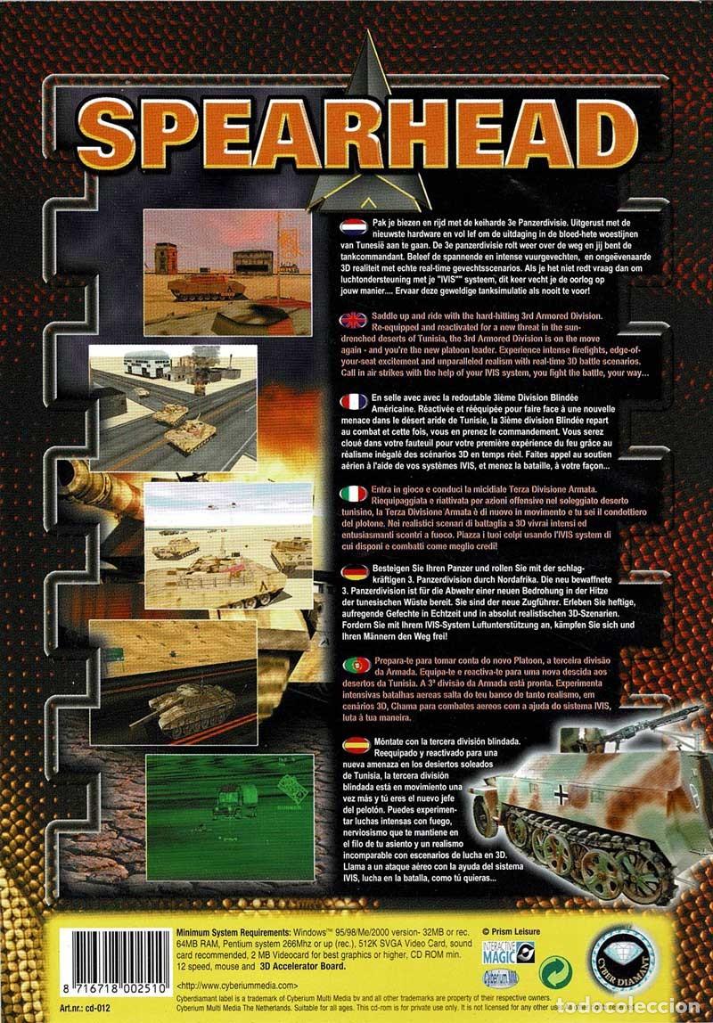 Videojuegos y consolas: Spearhead. PC - Foto 2