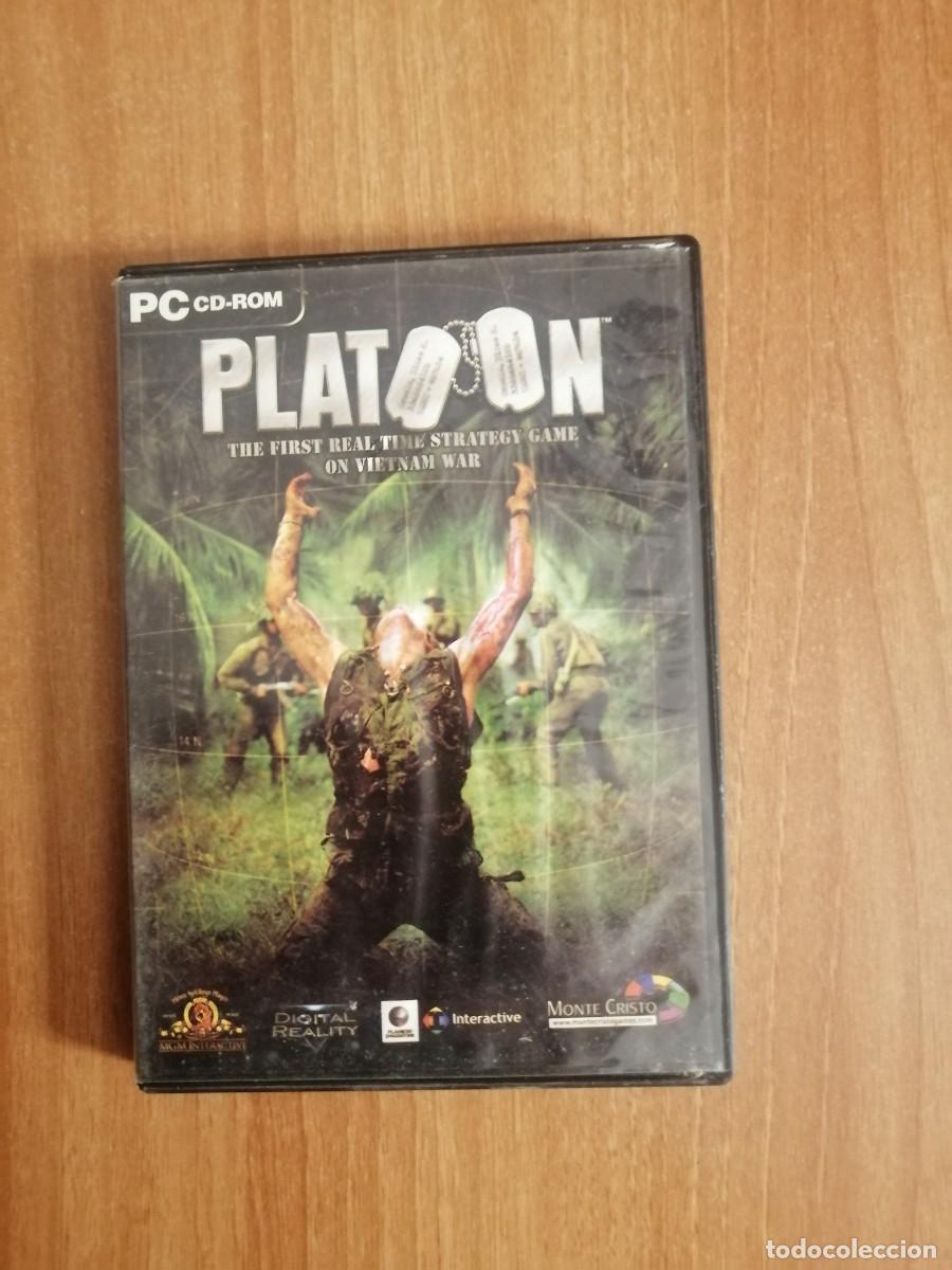 Videojuegos y consolas: PC CD ROM PLATOON - Foto 1