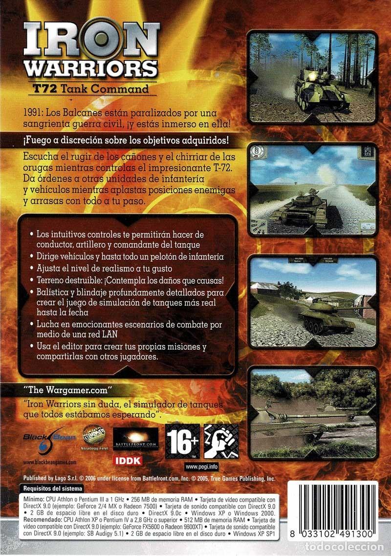 Videojuegos y consolas: Iron Warriors T72 Tank Command. PC - Foto 2
