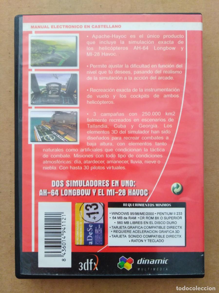 Videojuegos y consolas: Juego PC CD-Rom Apache vs. Havoc: Enemy Engaged (Empire Interactive/Dinamic Multimedia). - Foto 2