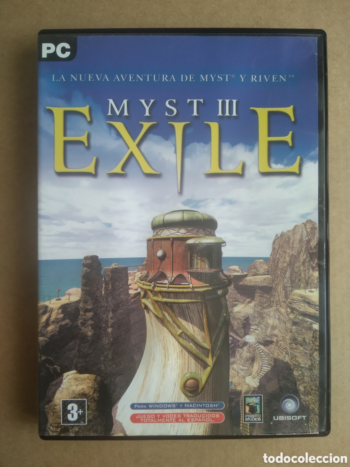 Videojuegos y consolas: Juego PC CD-Rom Myst III: Exile (Ubisoft, 2001). En espa&ntilde;ol. - Foto 1