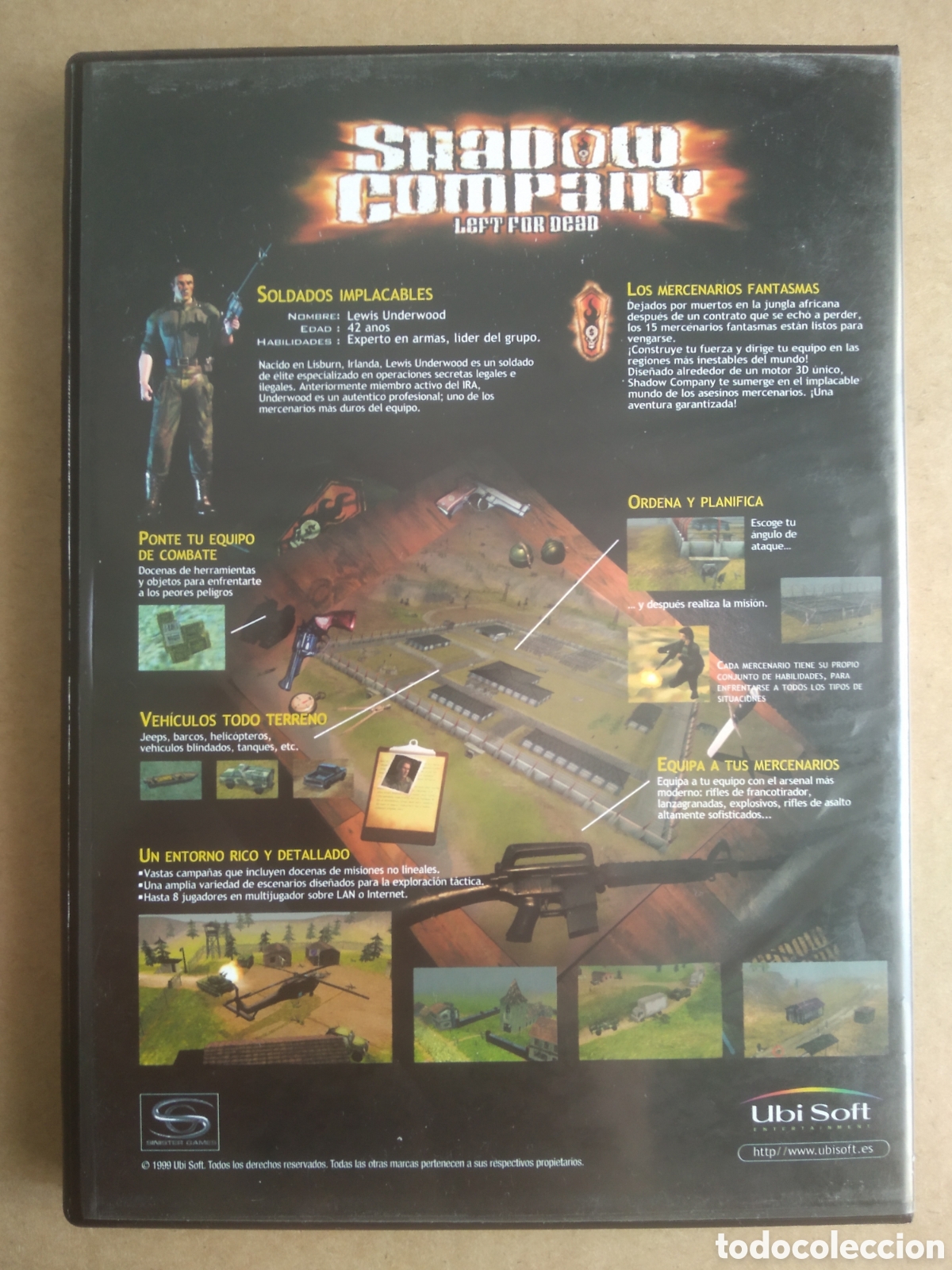 Videojuegos y consolas: Juego PC CD-Rom Shadow Company: Left For Dead (Ubisoft, 1999). - Foto 2