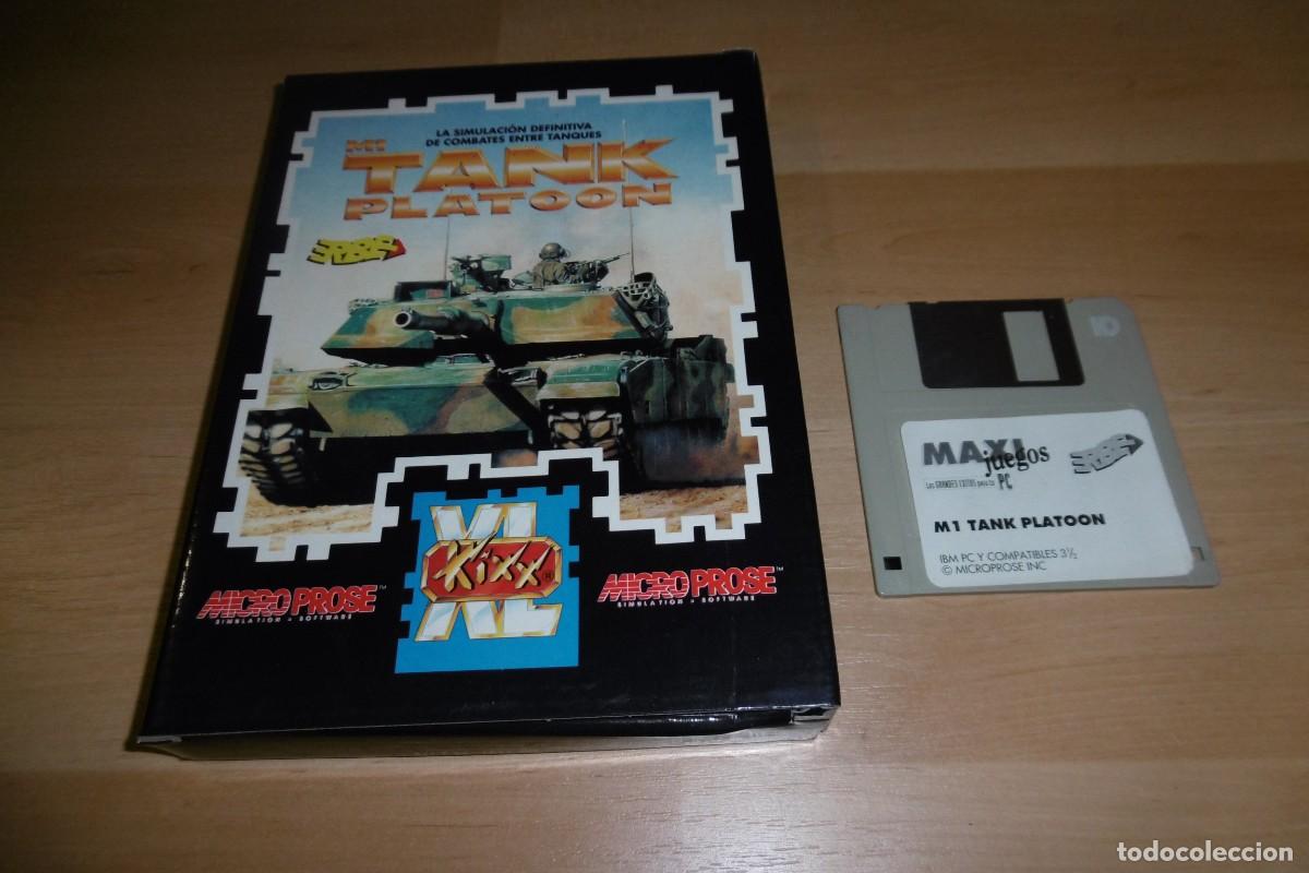 Videojuegos y consolas: PC 3 1/2 M1 Tank Platoon. Microprose - Foto 1