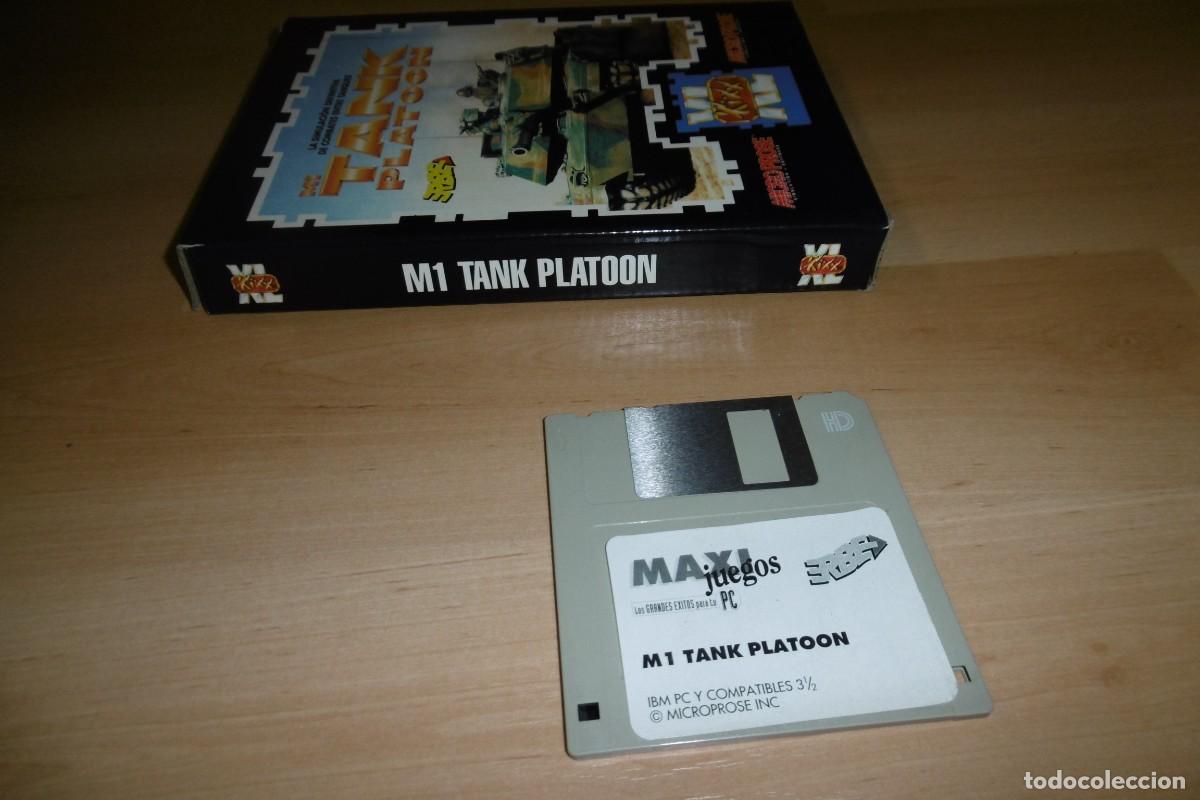 Videojuegos y consolas: PC 3 1/2 M1 Tank Platoon. Microprose - Foto 3