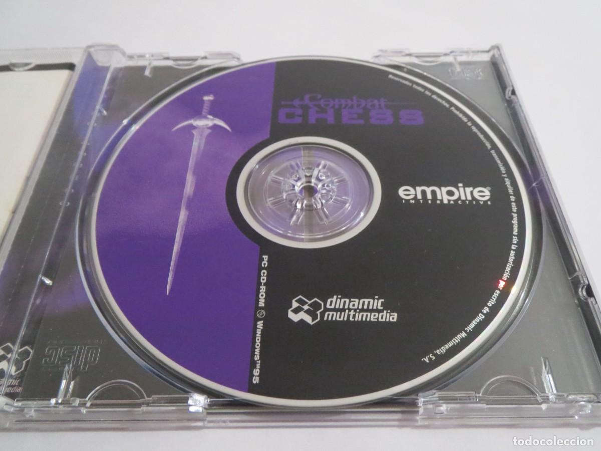 Videojuegos y consolas: COMBAT CHESS EMPIRE INTERACTIVE 1997 DINAMIC MULTIMEDIA PC CD-ROM WINDOWS 95 MUY BUEN ESTADO - Foto 5
