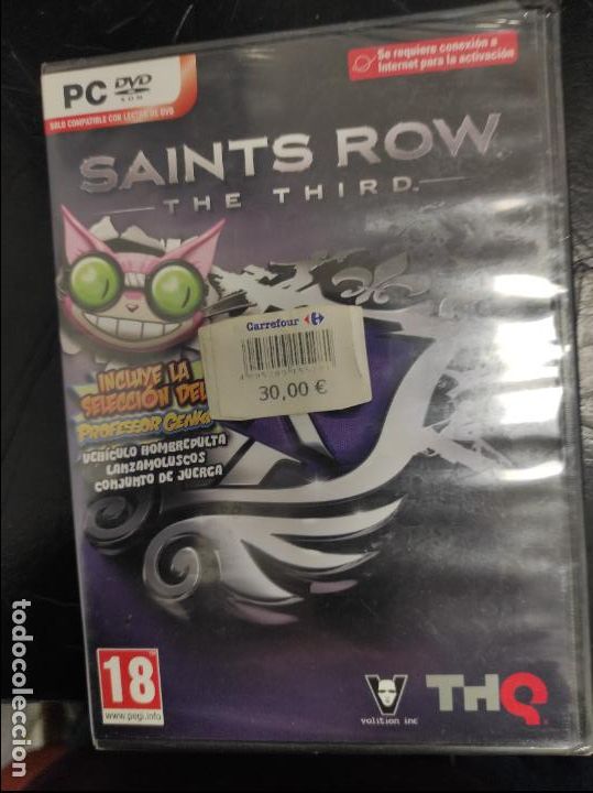 Videojuegos y consolas: Saints Row The third - PC Nuevo precintado - Foto 1
