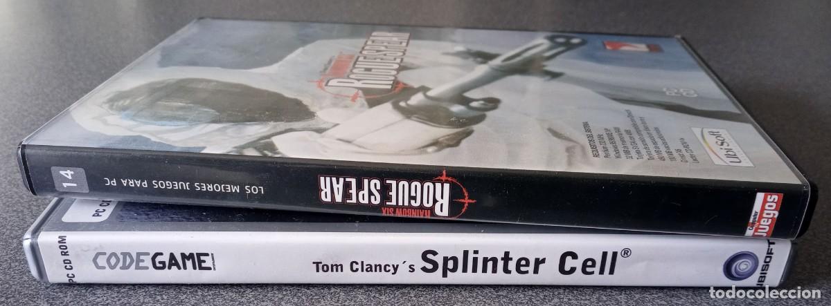 Videojuegos y consolas: Lote juegos Pc Tom Clancy&acute;s Splinter Cell Rogue Spear - Foto 2