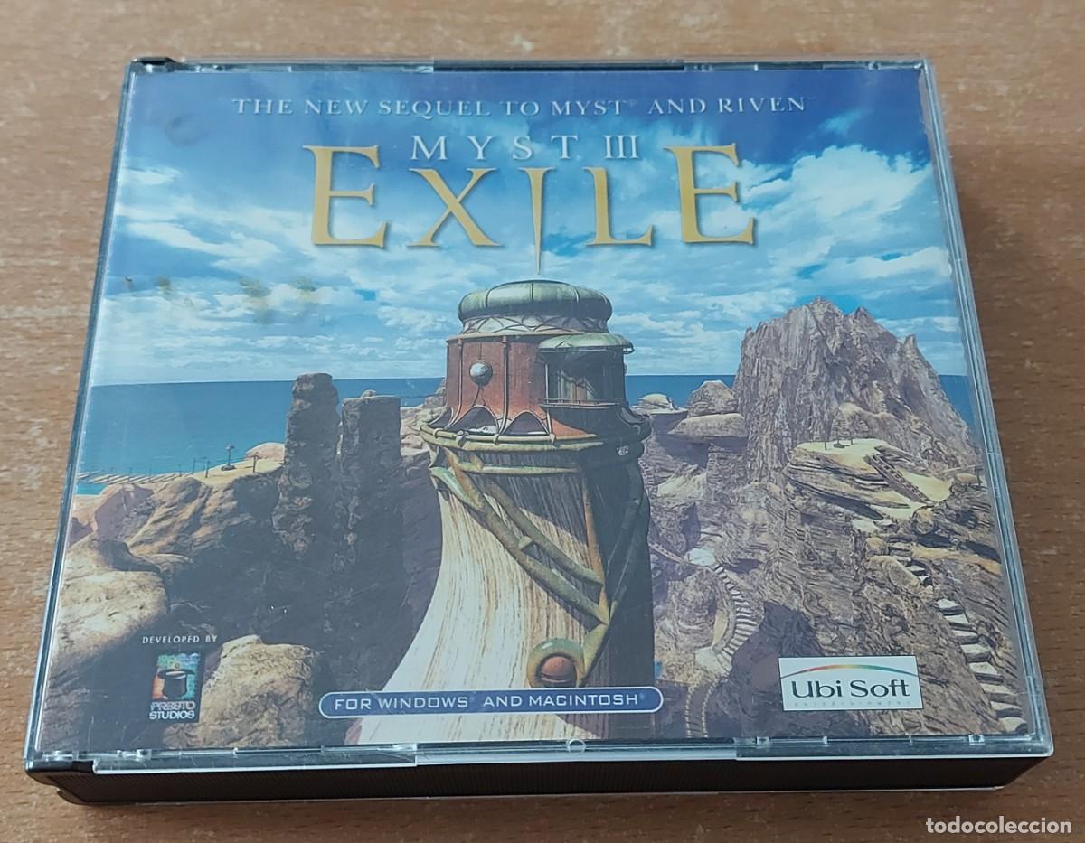 Videojuegos y consolas: MYST III EXILE 4 DISCOS PC CD ROM ESPA&Ntilde;A - Foto 1
