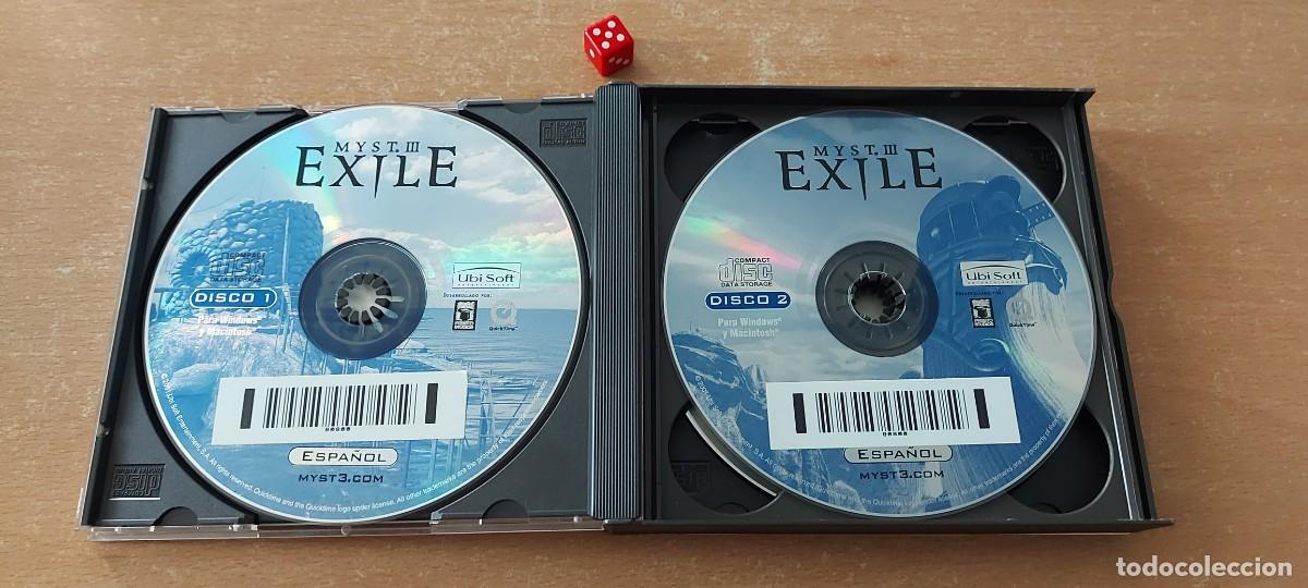 Videojuegos y consolas: MYST III EXILE 4 DISCOS PC CD ROM ESPA&Ntilde;A - Foto 3