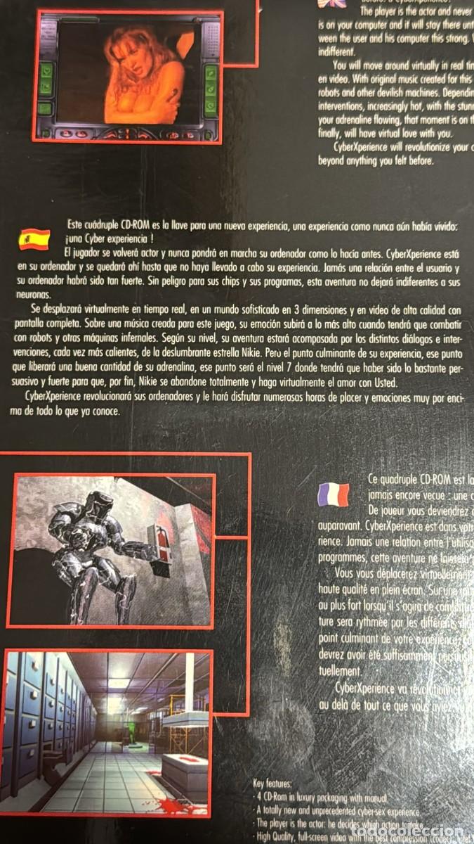 Videojuegos y consolas: JUEGO ER&Oacute;TICO CYBER XPERIENCE 4 CD ROM - Foto 3