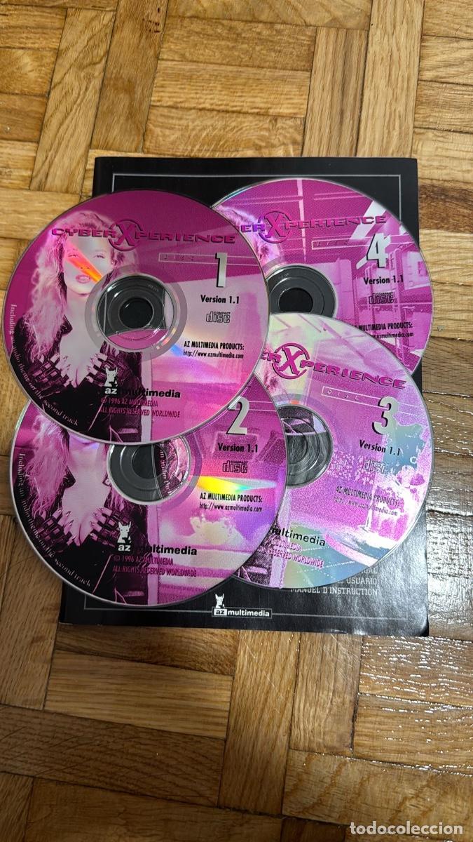 Videojuegos y consolas: JUEGO ER&Oacute;TICO CYBER XPERIENCE 4 CD ROM - Foto 5