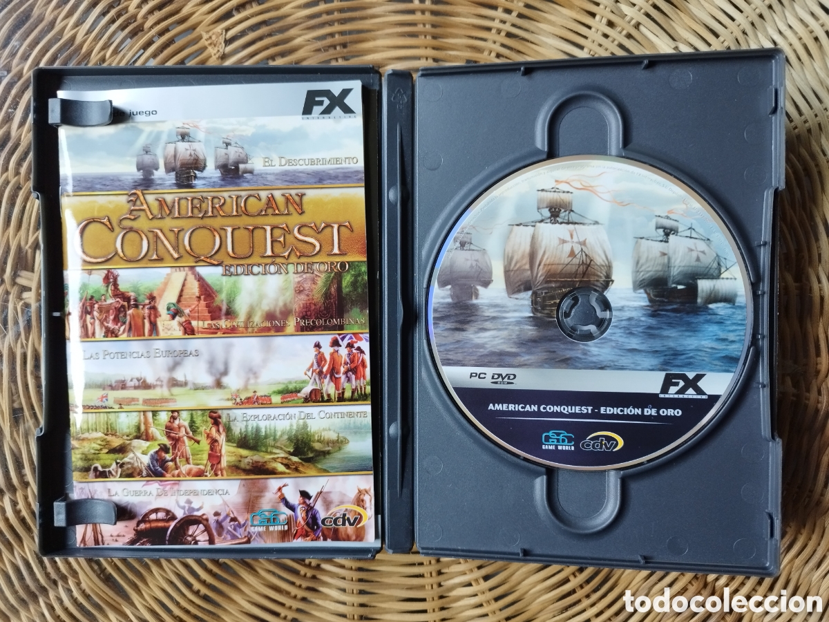 Videojuegos y consolas: Juego PC American Conquest.Ed.Oro. - Foto 2