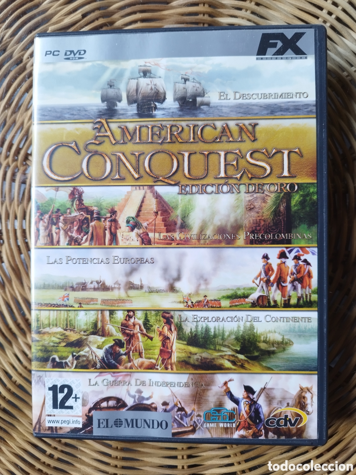 Videojuegos y consolas: Juego PC American Conquest.Ed.Oro. - Foto 1
