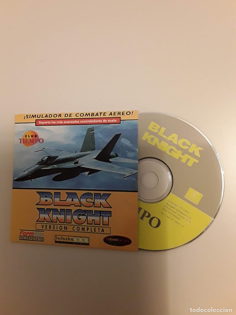 Videojuegos y consolas: BLACK KNIGHT(VERSION COMPLETA)SIMULADOR DE CONBATE AEREO. CD - Foto 1