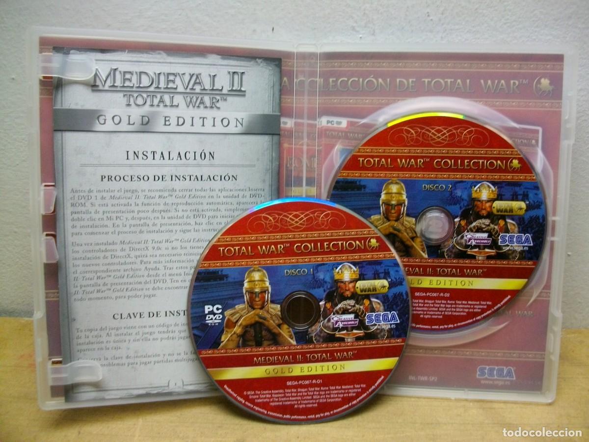 Videojuegos y consolas: Total War Collection Medieval II JUEGO DE PC - Foto 2