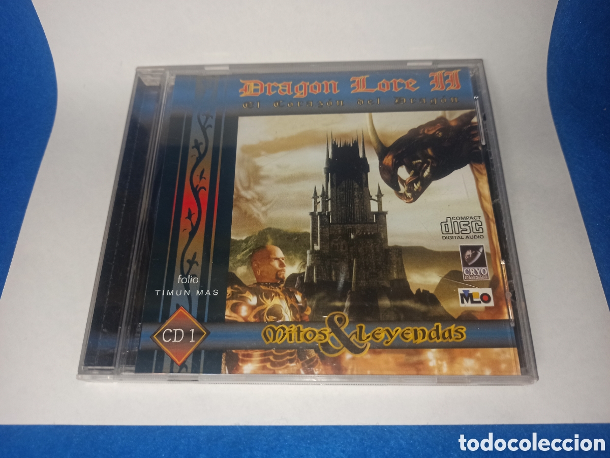 Videojuego de PC - Dragon Lore II, El corazón del dragón - CD1, Mitos y Leyendas