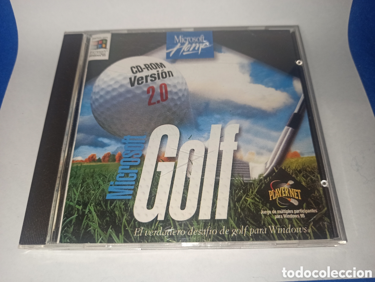 Videojuego de PC - Microsoft Home, Golf. El verdadero desafío de golf para Windows