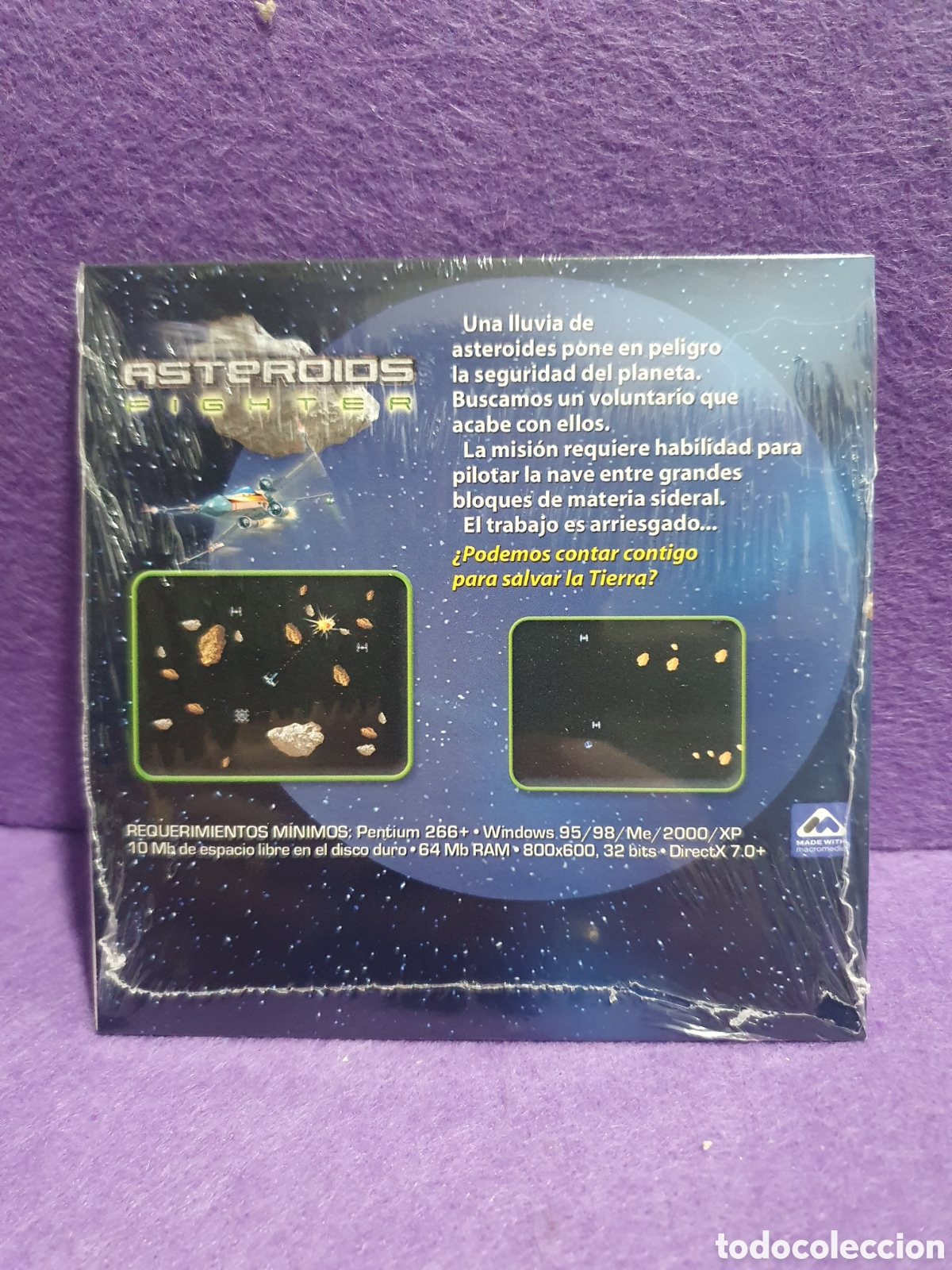 Videojuegos y consolas: Juego de PC. Asteroids Fighter. (L78) - Foto 2
