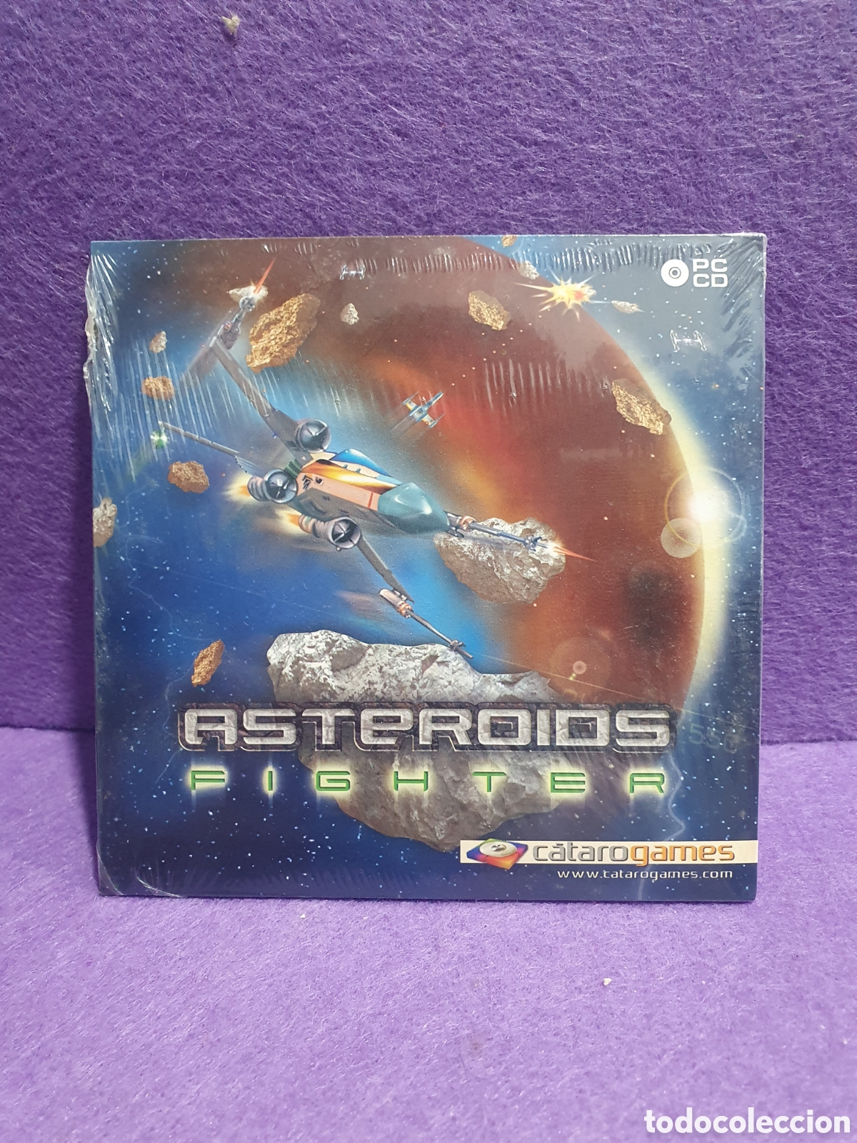 Videojuegos y consolas: Juego de PC. Asteroids Fighter. (L78) - Foto 1