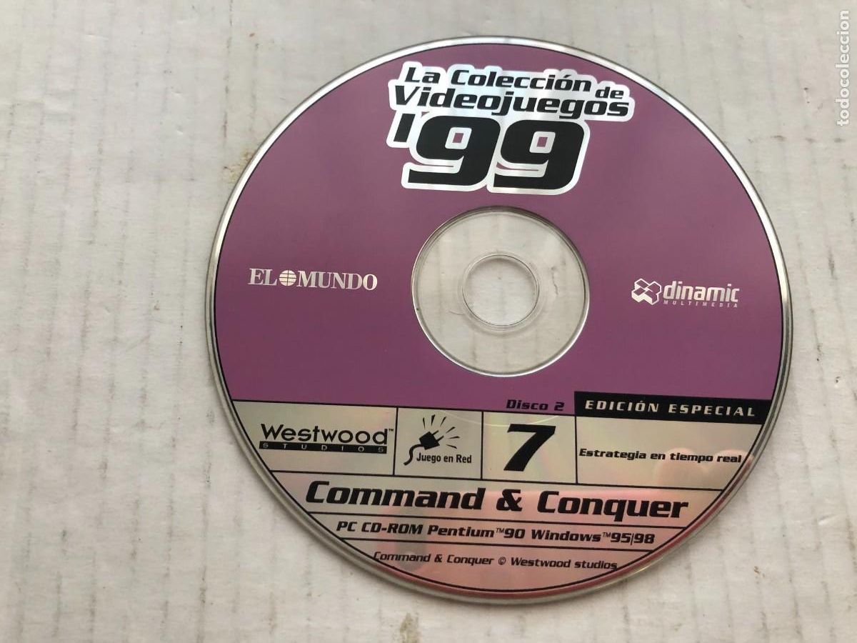 Videojuegos y consolas: COMMAND & CONQUER PC CD DISCO 2 KREATEN - Foto 1