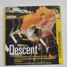 Videojuegos y Consolas: DESCENT 3 PC DEMO JUGABLE 3 NIVELES SHOOTER EN 3D 1999