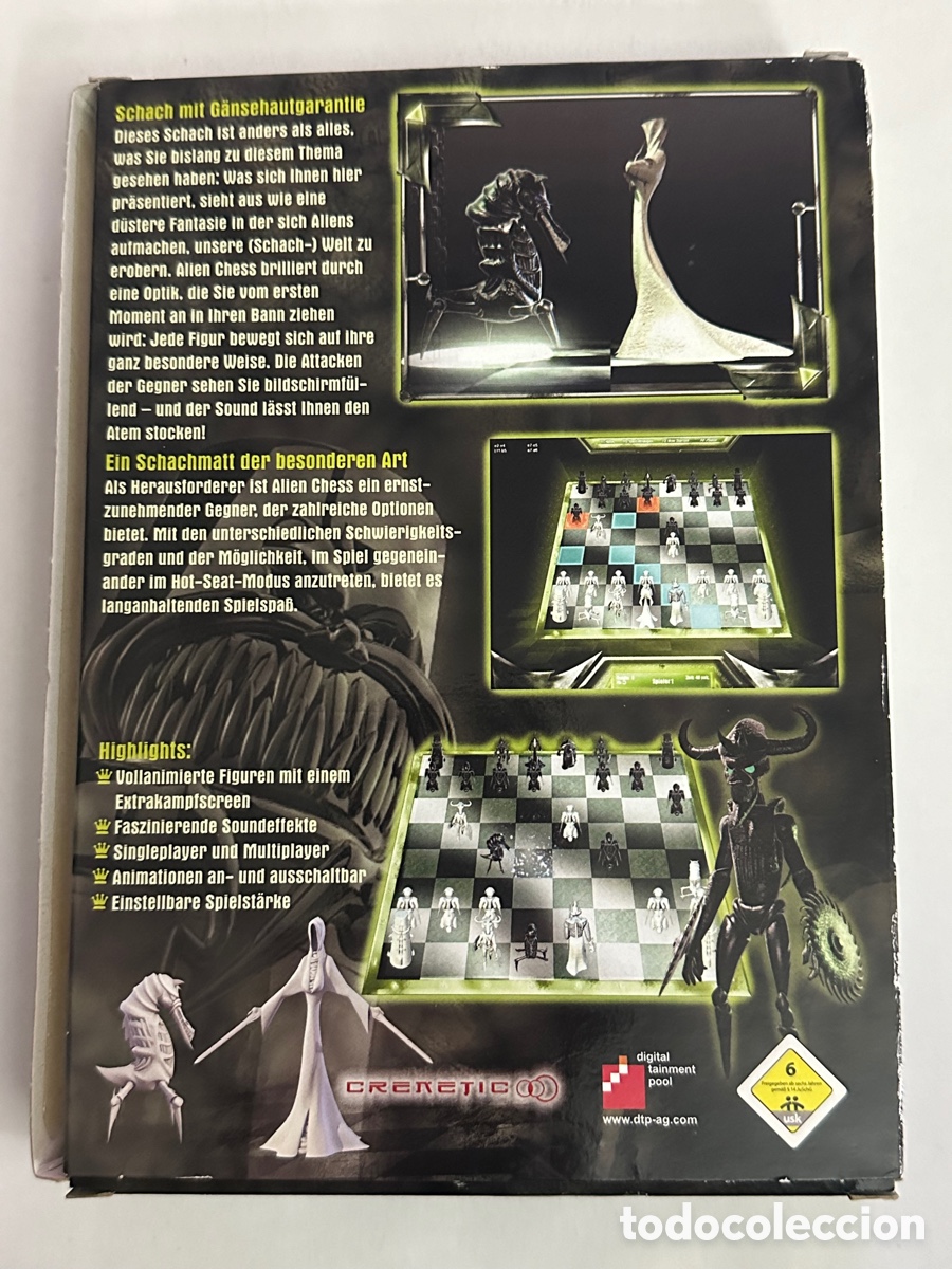 Videojuegos y consolas: JUEGO DE AJEDREZ EN ALEMAN PARA PC EN CD ROM - Foto 2