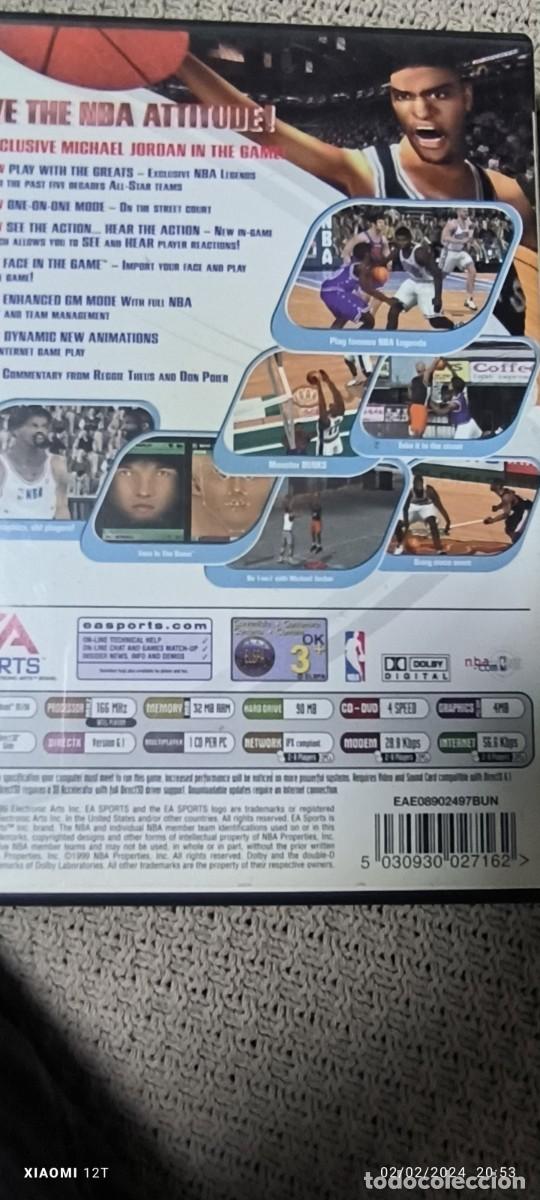 Videojuegos y consolas: JUEGO PC JORDAN IS BACK NBA LIVE 2000 - Foto 2