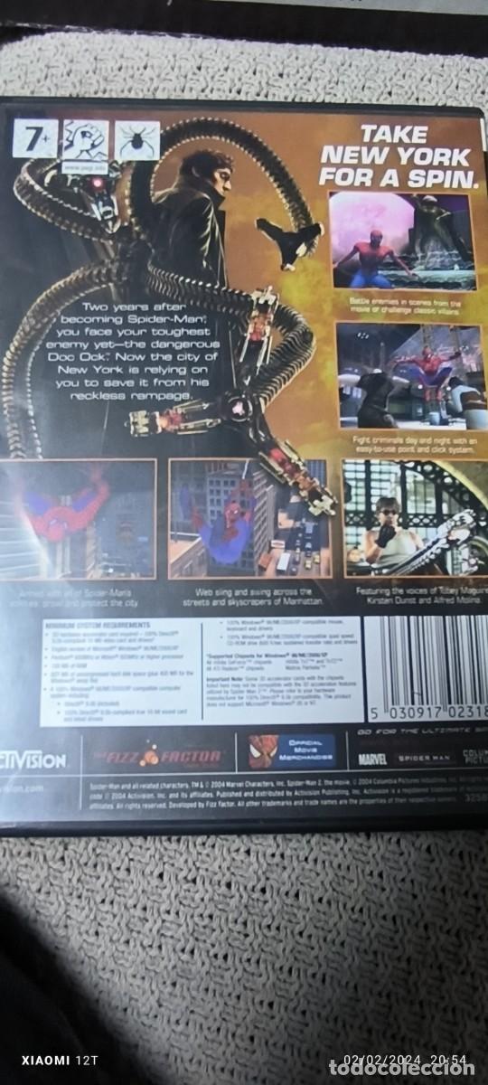 Videojuegos y consolas: JUEGO PC SPIDERMAN 2 THE GAME - Foto 2