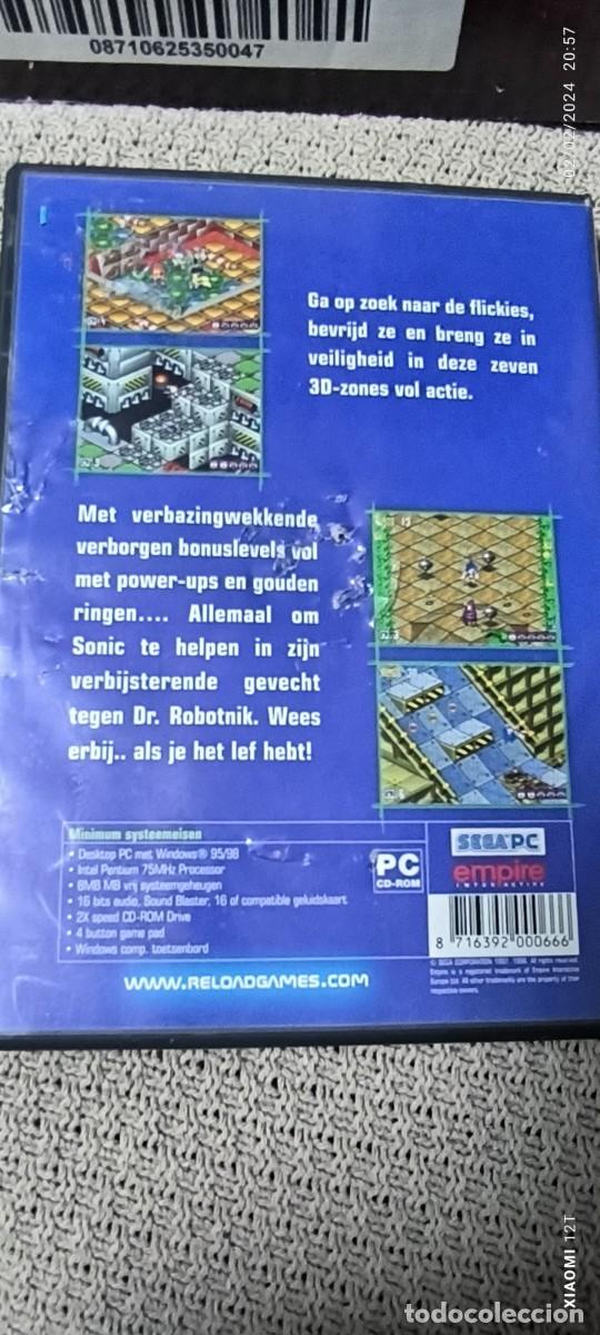 Videojuegos y consolas: JUEGO PC SONIC 3D - Foto 3