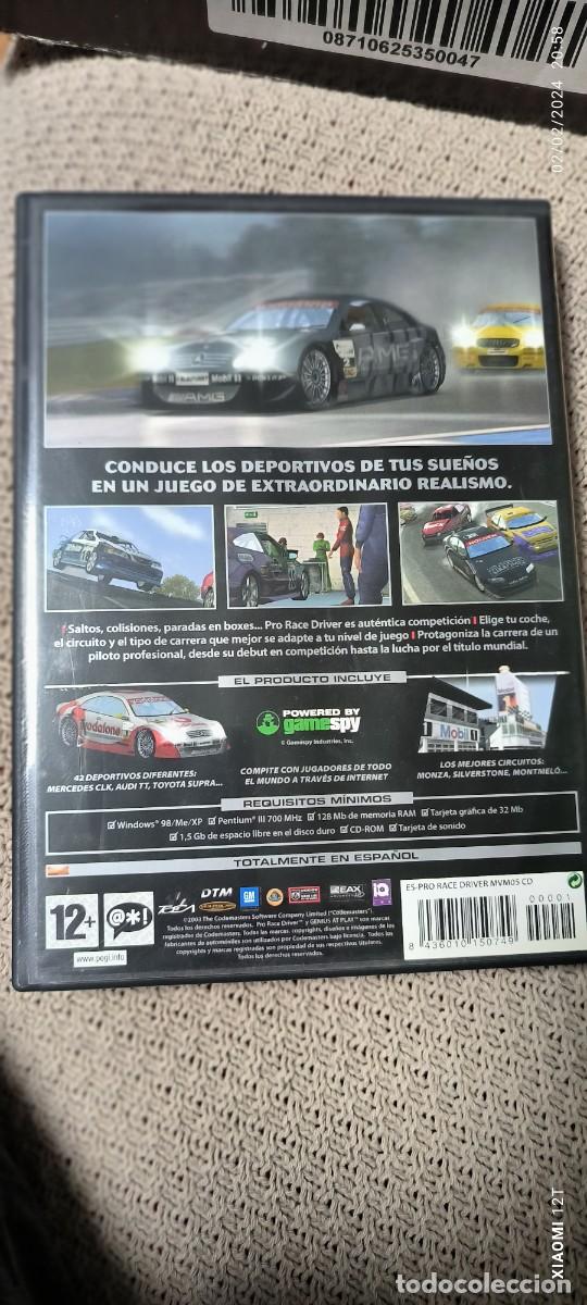 Videojuegos y consolas: JUEGO PC PRO RACE DRIVER - Foto 2
