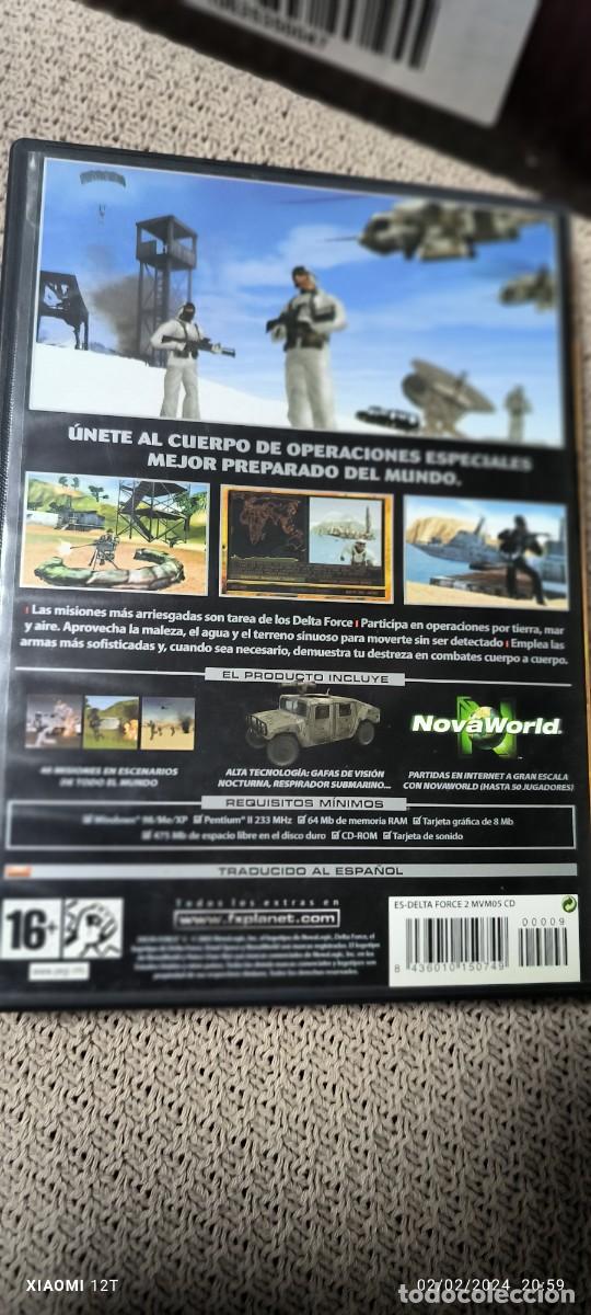 Videojuegos y consolas: JUEGO PC DELTA FORCE 2 - Foto 2