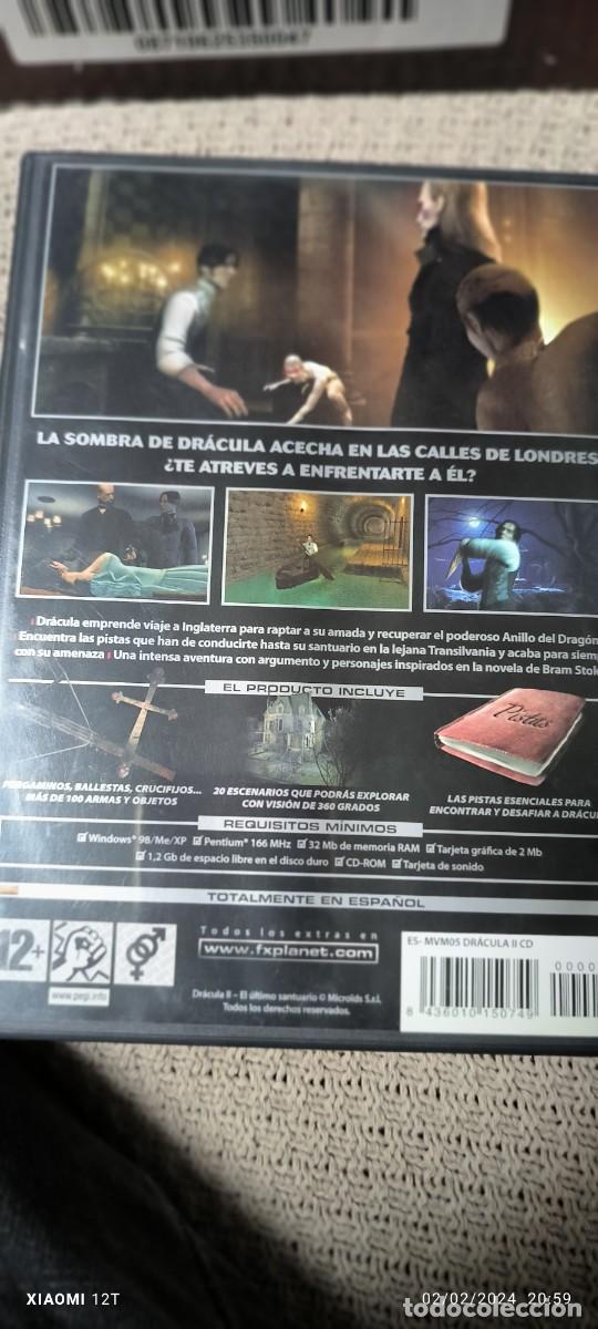 Videojuegos y consolas: JUEGO PC DRACULA 2 - Foto 2