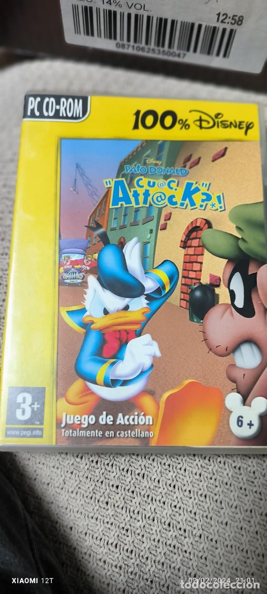Videojuegos y consolas: JUEGO PC PATO DONALD CUAC ATTACK - Foto 1